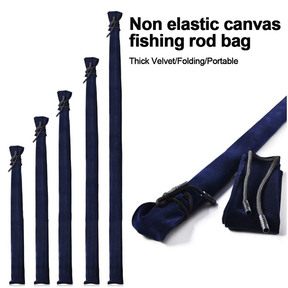 Fishing Rod Case - New Thick Velvet Fishing Rod Bag