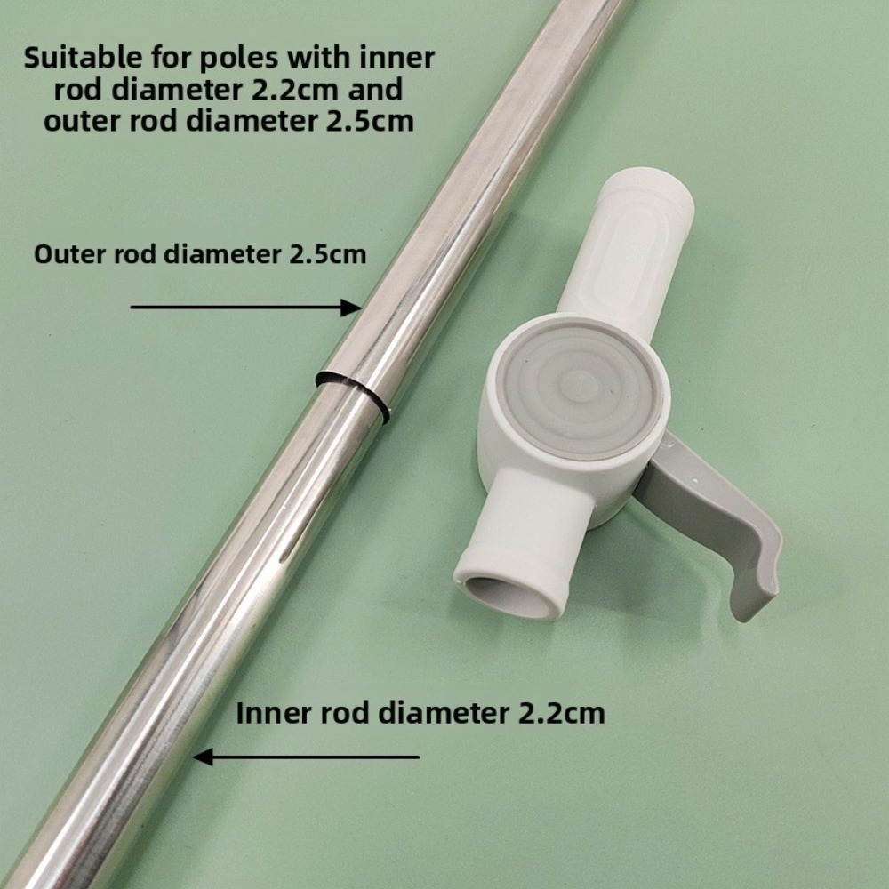 5PCS Universal Mop Pole Lockin - Fishing Rod Telescopic recension och pris