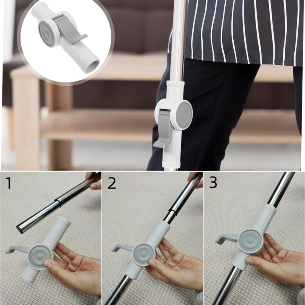 5PCS Universal Mop Pole Lockin - Fishing Rod Telescopic recension och pris