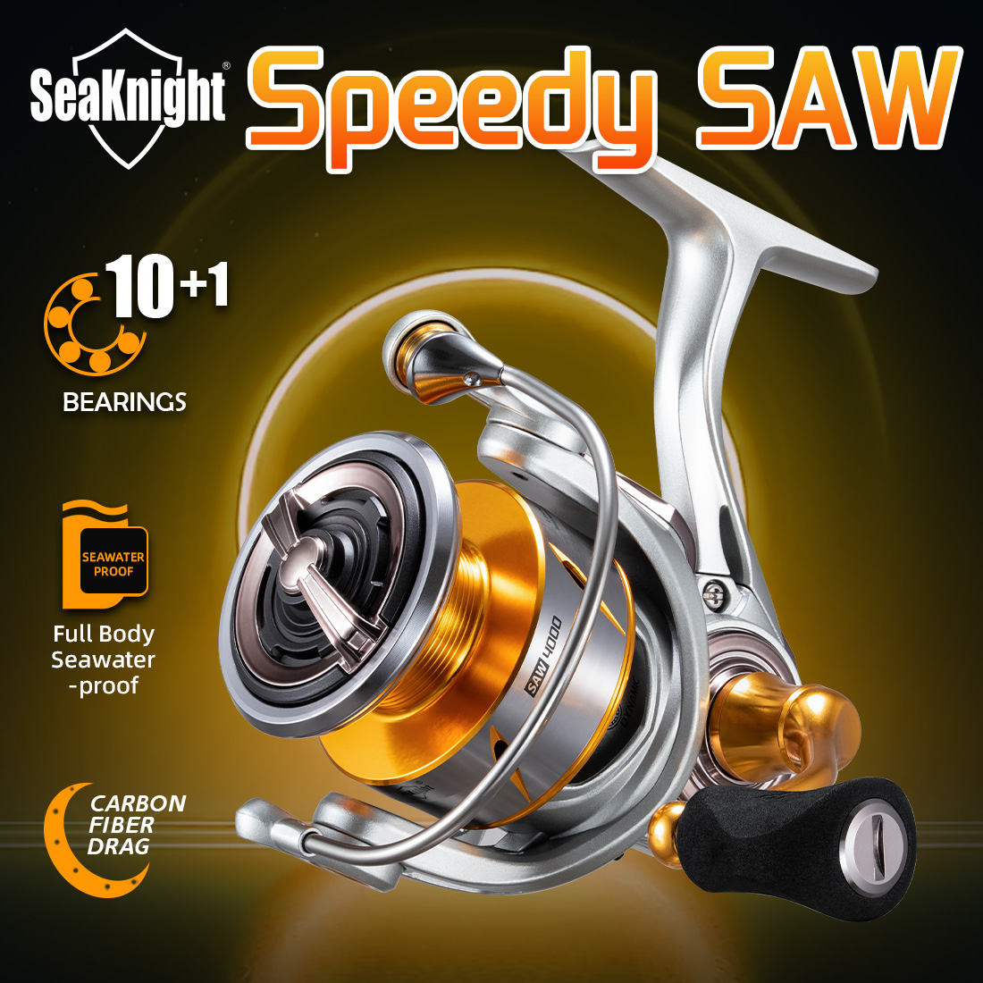 SeaKnight Brand Speedy SAW Sal - Daiwa Reel Bg recension och pris