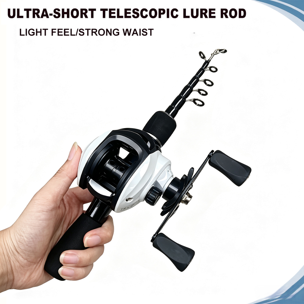 1.5/1.8m SuperLight65g Telesco - Fishing Rod Combo recension och pris