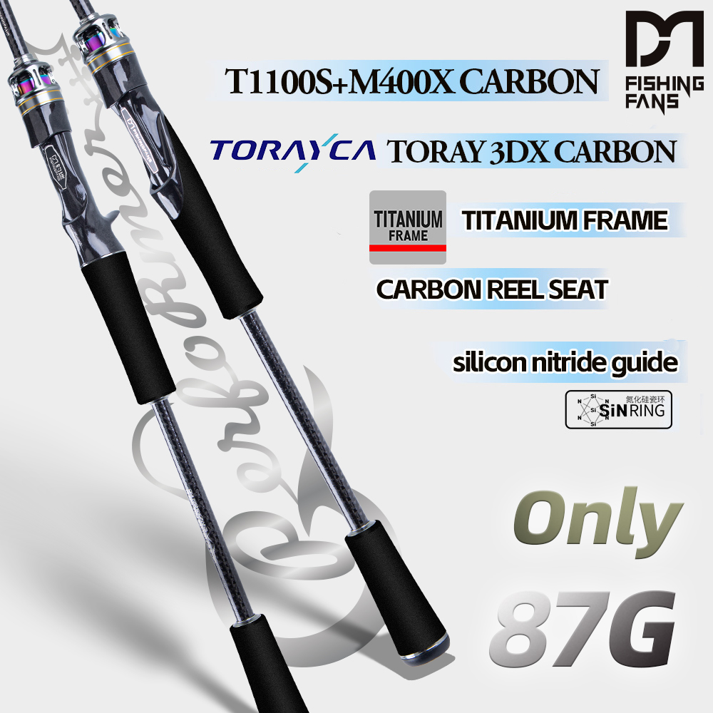 FISHINGFANS 2.0pro CARBON T110 - Fishing Rod Surf recension och pris